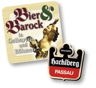 Logo Bier & Barock, Brauerei Hacklberg
